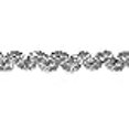 thumbnail image 2 of Décoratives Garnitures à Sequins New Orleans, Argent, 6 YD, 2 of 2