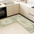 thumbnail image 5 of Farmhouse Kitchen Rugs Set 3 Piece, Boho Kitchen Mats for Floor, Non-Slip Kitchen Rug Waterproof Mats for Kitchen, Runner Rugs for Hallway Laundry Holiday Sink Decor, 5 of 12