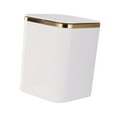 thumbnail image 2 of Mini bote de basura, mini cubo de basura, mini cesto de basura para la cocina de la oficina Blanco, 2 of 9