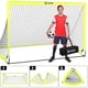 thumbnail image 4 of Juego de 2 goles de fútbol X-UMEUS para niños con pelota, escalera y conos, 6 x 4 pies, 4 of 6