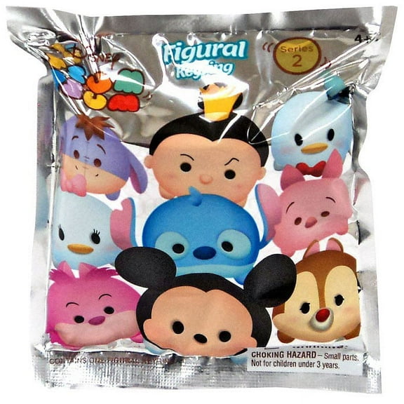 Disney 3D Figural Keychain Tsum Tsum Series 2 Mystery Pack