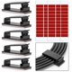 thumbnail image 1 of 50 Clips para Cables, Clips para Cables, Adhesivo Autoadhesivo 3M, Organizador de Cables, Clip de Gestión de Cables Autoadhesivo, Soporte para Cables de Escritorio, Organizador de Cables de Carga, 1 of 5