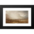 thumbnail image 2 of William Trost Richards 18x12 Black Modern Framed Museum Art Print Titled - Passing Storm, Isle of Skye, Scotland, 2 of 5