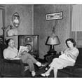 thumbnail image 2 of The Comfortable Living Room Of The Home Of A West Virginia Coal Miner And His Wife History (36 x 24), 2 of 2