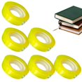 thumbnail image 1 of Cinta transparente compacta, 6 rollos de cinta transparente para envolver regalos de alta viscosidad, cinta transparente brillante que se libera suavemente, adhesivo extrafuerte, 1 of 5