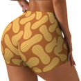 thumbnail image 1 of Fotbe Peanuts6 Shorts Sin Costuras – Shorts Deportivos de Cintura Alta para Mujer, Elásticos para Gimnasio, Yoga, Running o Ciclismo-XX-Large, 1 of 8