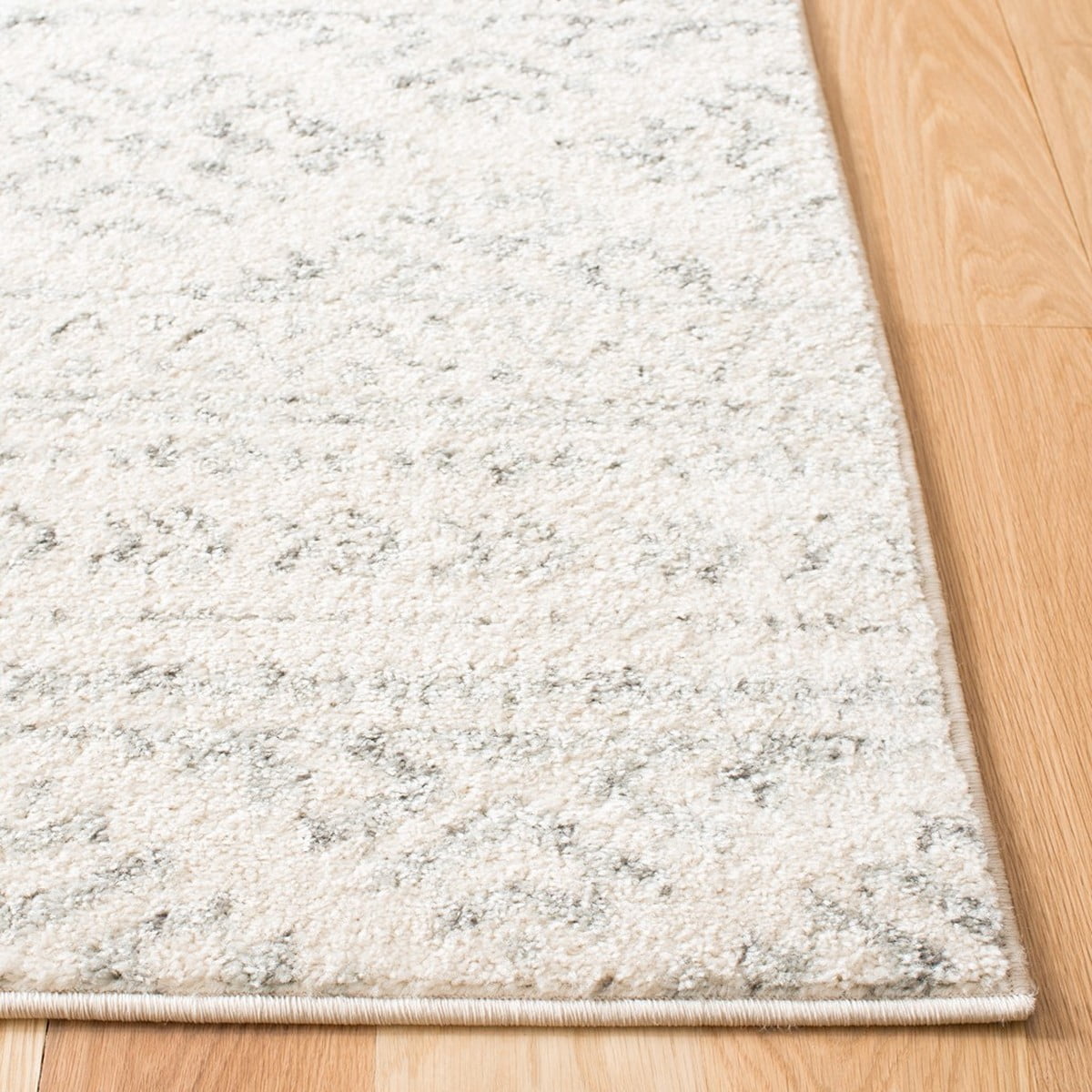SAFAVIEH Tulum Lakisha Southwestern Area Rug, Ivory/Grey, 10' x 13'