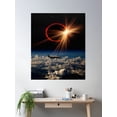 thumbnail image 2 of Dark Moon Poster Wall Art, Modern Wall Decor, 12x18 UNFRAMED, 2 of 2