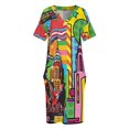 thumbnail image 4 of Addicted to New York Vestido Suelto con Bolsillos Vestido De Verano Para Mujer 2025 Vestidos Sueltos Elegantes Para Mujer, 4 of 7