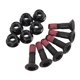 thumbnail image 5 of Kit De Tuercas De Pernos De Piñón De Motocicleta, M8 X 32 Mm, Kit De Tuercas De Pernos De Piñón De Moto De Cross, Resistente A La Erosión Para RM RMZ CR CRF, 5 of 7