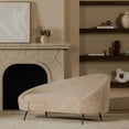 thumbnail image 6 of Moe's Home Collection Abigail Chaise Fabric Brown, 6 of 8