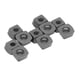 thumbnail image 5 of Insertos de torneado de carburo, 10 piezas Insertos de torneado de carburo Insertos de carburo Insertos de carburo indexables Artesanía superior, 5 of 8