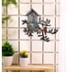 thumbnail image 5 of Metal Bird Wall Decoration Birdhouse Wall Hanging Iron Bird House Courtyard Decoration, 5 of 8