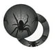 thumbnail image 2 of Disketp Black Spiders Funda Redonda para Taburete, Funda de Cojín para Silla de Bar Suave y Elástica-12 inch, 2 of 7