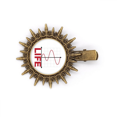 thumbnail image 1 of Rising Falling Living Standards Hairpin Sun Headwear Retro Metal Clips Pin, 1 of 3