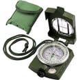 thumbnail image 1 of Hiking Compass Professional Military Compass Waterproof Metal Navigation Compass with Carry Bag for Hiking, Camping, Climbing, Hiking, Cycling Camouflage, 1 of 5