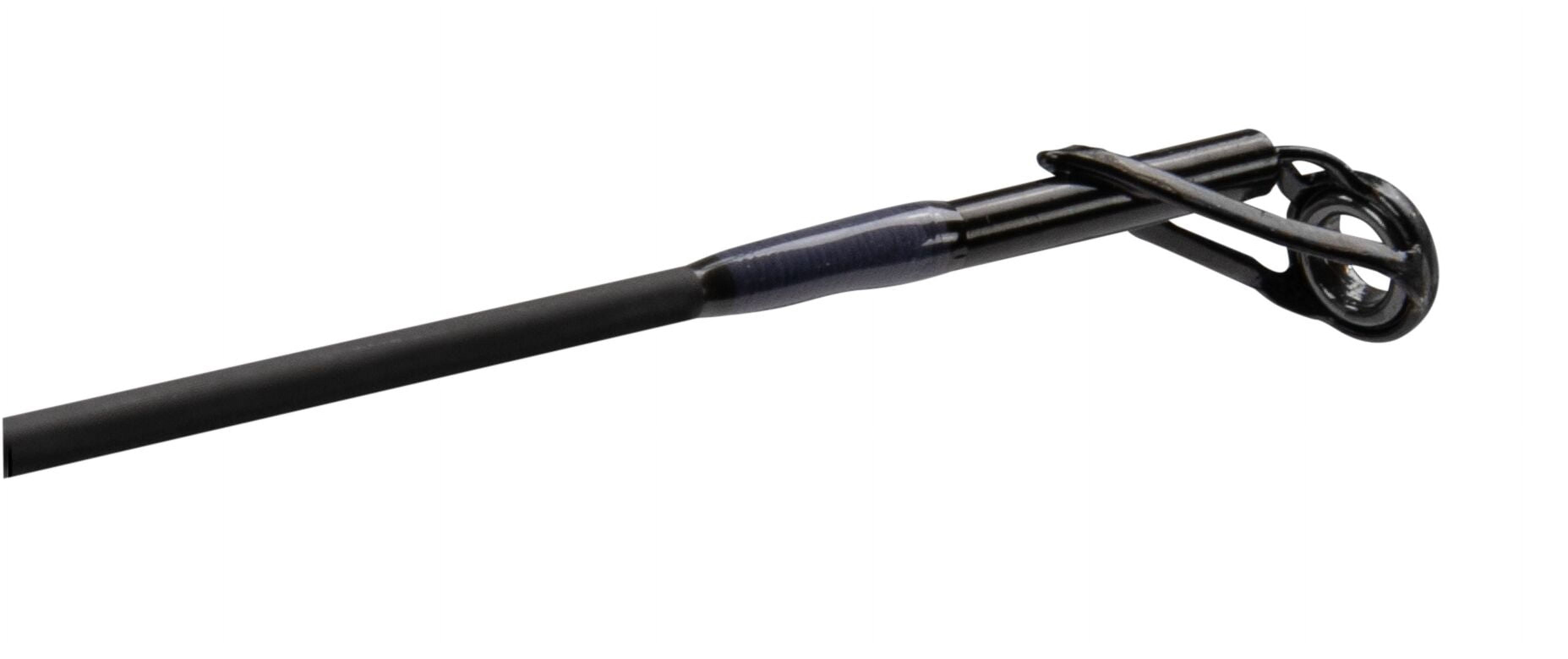 Lew's MACH Spinning Fishing Rod, 6-Foot 7-Inch 1-Piece Rod, Medium-Light Power, White/Black/Green