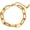 Gold, variant on Dainty Paperclip Bracelets,Charming Minimalist Plated Gold Cuban Chain Link Bangles,Aesthetic Daily Birthday Jewelry Gift for Women Her