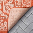 thumbnail image 5 of Well Woven Indoor/Outdoor Runner Rug 2'3" x 7'3" Celesine Orange Persian Medallion, 5 of 7