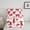 Red White, variant on jejeloiu Kawaii Bow Bedding Comforter Set,Girls Bow Knot Twin Comforter Sets,Pink White Flower Bedding Set For Child,Breathable Bedroom Decorative Reversible,2 Pieces