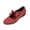 Red, variant on HTHLVMD Low Heel Loafers, Lace Up Canvas Shoes, Casual Walking Shoes, orthopedic shoes for women wide width, Women's Lace Up Low Heel Loafers Casual Comfortable Canvas Walking Shoes, Blue 6