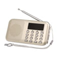 thumbnail image 1 of Y-896 Mini Radio Digital Portable 3W Stereo Speaker MP3 Audio Player High Fidelity Sound Quality 2 Inch Display Screen Support USB Drive TF Card, 1 of 7