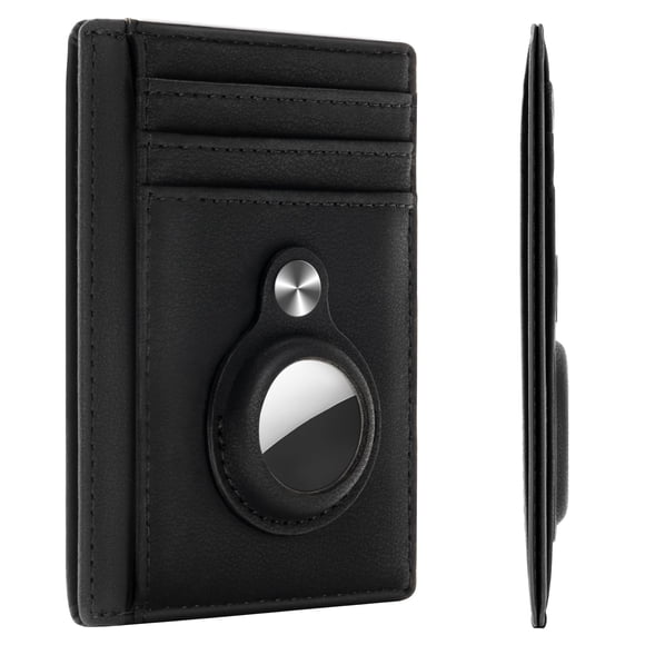 Billetera delgada Hawanik con bloqueo RFID y bolsillo frontal para AirTag