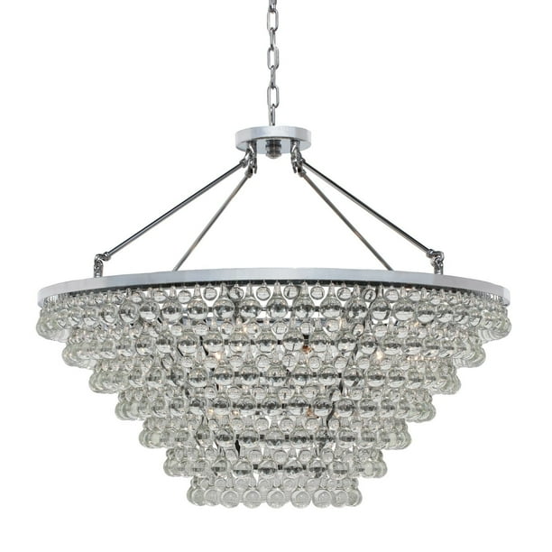 Lightupmyhome Celeste Tapered Glass Drop Crystal Chandelier Chrome N A Com Lightupmyhome Celeste Tapered Glass, Celeste Glass Drop Crystal Chandelier Brass