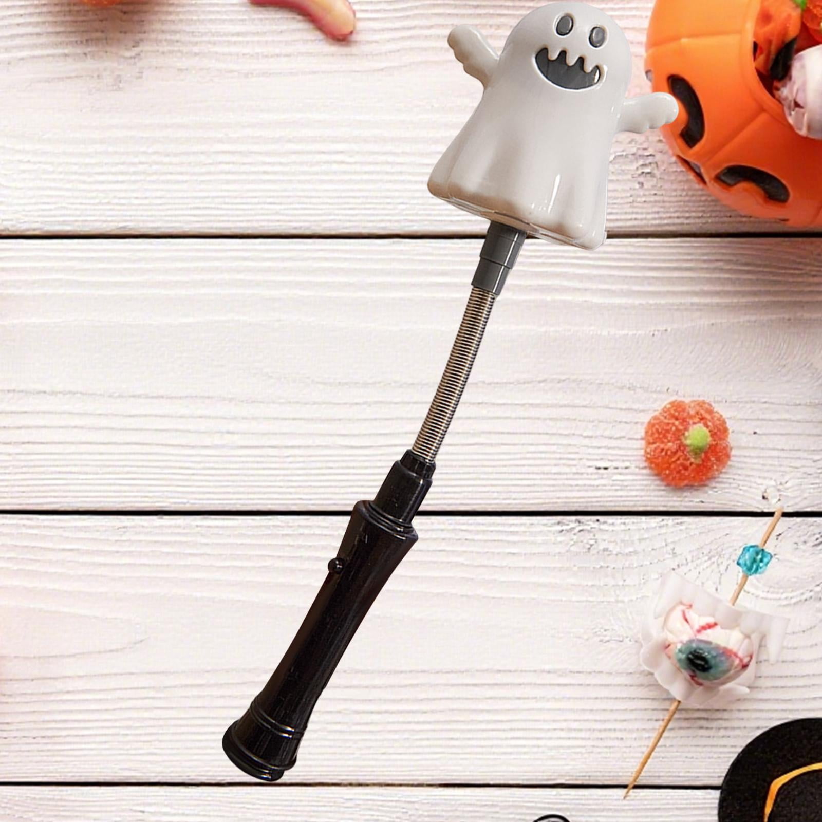 Runquan Halloween Glow Stick Cartoon Gift Flashing for Neon Parties Concerts Camping White