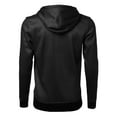 thumbnail image 2 of FashionOutfit Men's Fine Quality Comfrotable Fleece Hooded Jacket Coat, 2 of 3