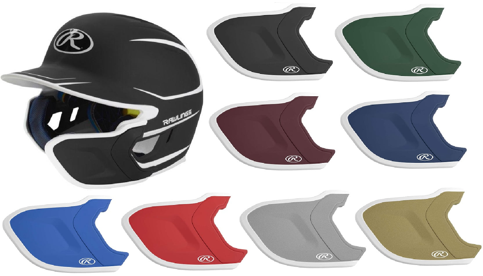 Rawlings R-EXT Universal Batting Helmet Extension 