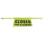 Impact Products Closed For Cleaning Safety Sign Pole 6 Carton Closed For Cleaning Print message 11.3" Height... by Impressions