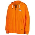 thumbnail image 2 of Women's MSX by Michael Strahan  Orange Denver Broncos Emerson Lightweight Full-Zip Hoodie, 2 of 3