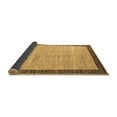 thumbnail image 2 of Ahgly Company Indoor Square Abstract Brown Modern Area Rugs, 6' Square, 2 of 4