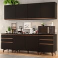 thumbnail image 1 of Cocina Integral Completa Modular Madesa Reims 240cm Negro 03, 1 of 10