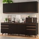 thumbnail image 1 of Cocina Integral Completa Modular Madesa Reims 240cm Negro 03, 1 of 10