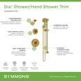 thumbnail image 6 of Symmons 3595BSTN15TRM Dia Hydromersion Pressure Balanced Shower System - Nickel, 6 of 7