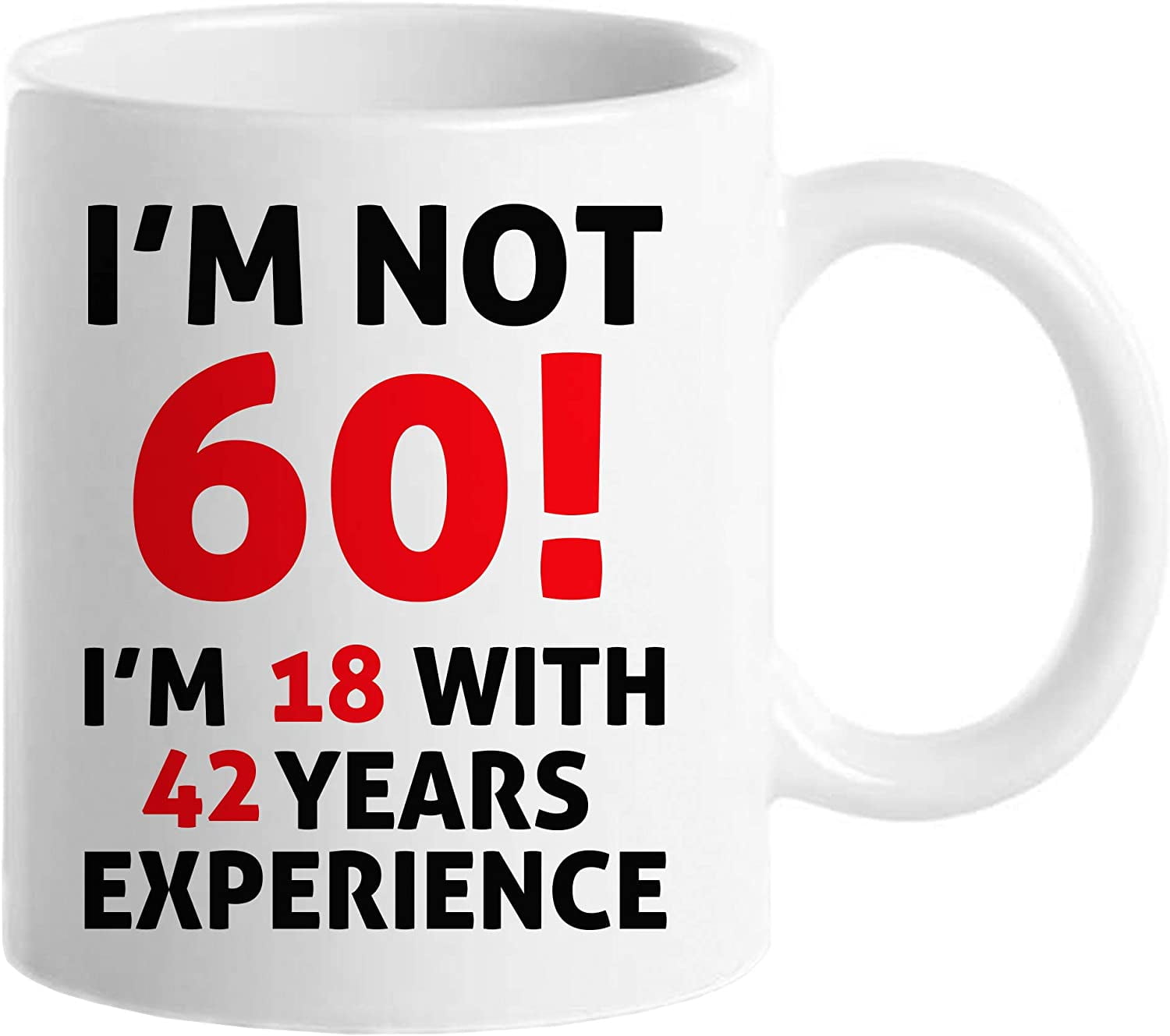 Funny 60th Birthday Gift For Men- Grumpy Old Man Mug for Him-60 Year Old Gag Gift For Husband Brother Papa Grandpa Dad Friend Father