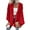 Red, variant on Women's Oversized Cardigan Sweater Front-Open Knitted Lantern Long Sleeve Thick Jacket