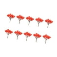 thumbnail image 2 of HILABEE 10 Pieces Model Tree Train Scenery Layout for Building Kits DIY Crafts Scene Red Maple, 2 of 9