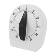 GoodCook Precision Long Ring Kitchen Timer, 60-Minutes, White, Nonslip Base