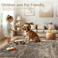 thumbnail image 6 of Garvee 2'x6' Washable Hallway Runner Rug Vintage Distressed Rug Non-Slip Bedroom Runners Rug for Dorm Laundry Room, Rust Brown, 6 of 9