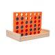 thumbnail image 1 of Juego de mesa familiar fila, práctico, 1 línea de estrategia portátil, 4 juegos para Picnic, niños, adultos, regalos de cumpleaños, 1 of 9