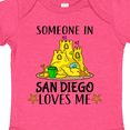 thumbnail image 4 of Inktastic Someone in San Diego Loves Me Boys or Girls Baby Bodysuit, 4 of 5