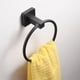 thumbnail image 3 of Anillo de toalla para baño 1 paquete, ganchos para toallero circular de baño de cocina, montaje en pared, almacenamiento resistente, acero inoxidable Adepaton 2035037-4, 3 of 9