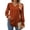 Gold, variant on Women's 2025 Long Sleeve Tops Dressy Casual V Neck Tunic Shirts Loose Chiffon Work Blouse