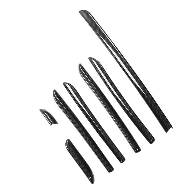 Car Dashboard Trim, Comfortable Touch RS Style Car Interior Console Trim Carbon Fiber For Left Hand Drive Vehicles