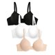 thumbnail image 1 of Camiseta Bra Fruit of the Loom de algodón liso 36B para mujer, 1 of 3