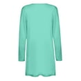 thumbnail image 5 of BLVB Long Cardigans for Women Summer Beach Cover Up Lightweight Casual Blouses Open Front Cardigan Sweater with Pockets, 5 of 5
