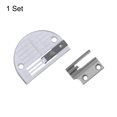 thumbnail image 3 of 1 Juego Aguja Placa y Alimentación Perro Parte Antiarrugas Cromado para Industrial Coser Máquinas, 3 of 5